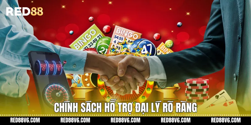 Chính sách hỗ trợ đại lý rõ ràng