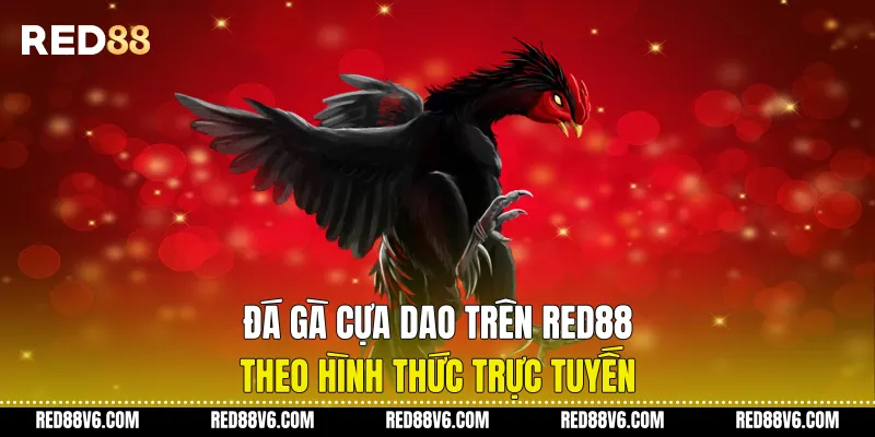 Đá Gà Cựa Dao Trên RED88 Theo Hình Thức Trực Tuyến