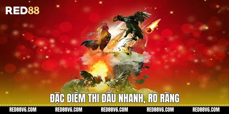 Đặc điểm thi đấu nhanh, rõ ràng